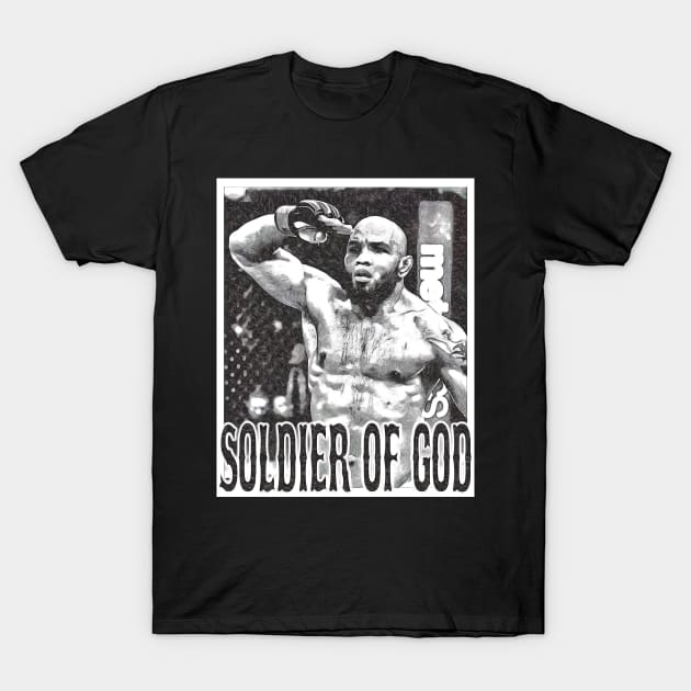 SOLDIER OF GOD T-Shirt by SavageRootsMMA